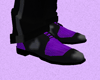 Black and Lavender Shoes