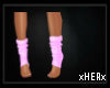 ~H~ pink legwarmers