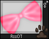 !R; Back Bow Pink