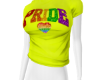 LEE YELLOW PRIDE T SHIRT