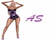 Anna Purple lingerie