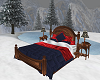 Winter cabin bed set