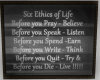 |T| Six Ethics Of Life