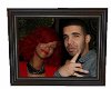 Drake & Rihanna Wall Pic