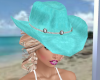 Aqua Cowboy Hat V2