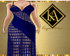 Night Gown Blue Dress