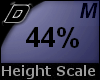 D► Scal Height *M* 44%