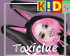 [Tc] Kids Goth Rabbit Pink Outfit