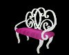 White&Pink Mayfair Bench