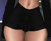 [S] RL Blk Mini Skirt