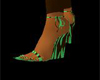 Brown Lime heels