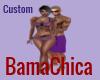 Custom Sticker BamaBad1