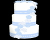 {F} WEDDING CAKE BLUE
