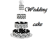 polka/swirl wedding cake