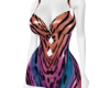 Multi Zebra Dress DQJ