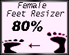 Feet resizer avatar 80% 