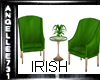2 IRISH CHAIRS N TABLE