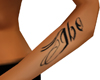Ibo arm tattoo