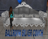 BALLROOM SILVER COUCH