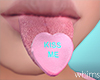 Pink Kiss Me Candy Heart