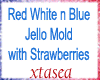 4th July Jello Mold