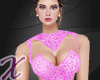 X* Pink Sparkling Gown