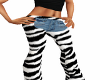 Zebra Print Chaps