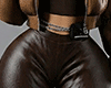Brown Leather Pants