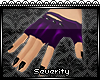 *S Royal Purple Gloves
