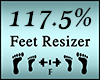 Foot Shoe Scaler 117.5%