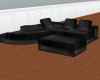 MK - Black Chunky Sofa