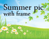 Summer Pic frame