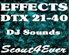 DJ Sound Effect DTX21-40