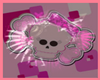 Skull w/Pink Bow