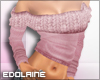 E~ Soft Sweater Pink