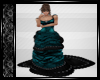 CE Vamp Teal Gown