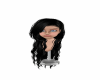 {B} Long Black Hair - F