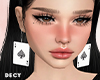 Ace Card Earrings