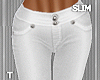 Simple White Jeans SLIM