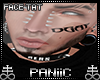 ♛ DGAF Face Tat
