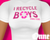 Recycle boys ♥ (pink)