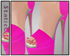 Electric Pink Heels