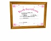 debora birth certificate