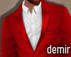 [D] Valentine's red suit