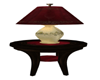 Cottage Table & Lamp