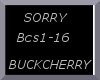 SORRY ~BUCKCHERRY