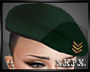 -X K- Green Army Beret