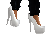 Patent White Heels