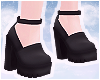 🦴 Maid Black Shoes