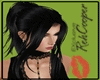 RC - Hair  Flora black